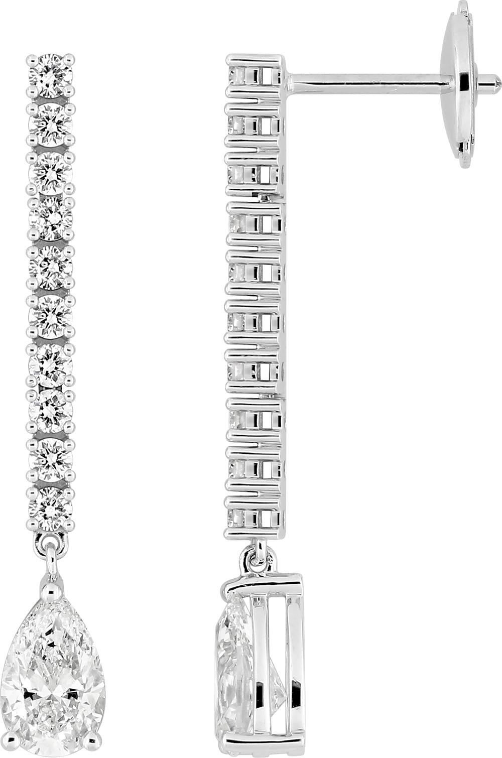 DS2031.21 - Earrings - 18CT WHITE GOLD