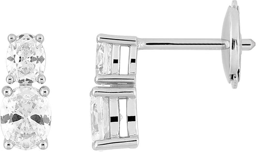 DS2034.21 - Earrings - 18CT WHITE GOLD