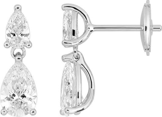 DS2035.21 - Earrings - 18CT WHITE GOLD