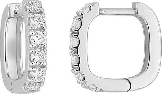 DS2036.21 - Earrings - 18CT WHITE GOLD