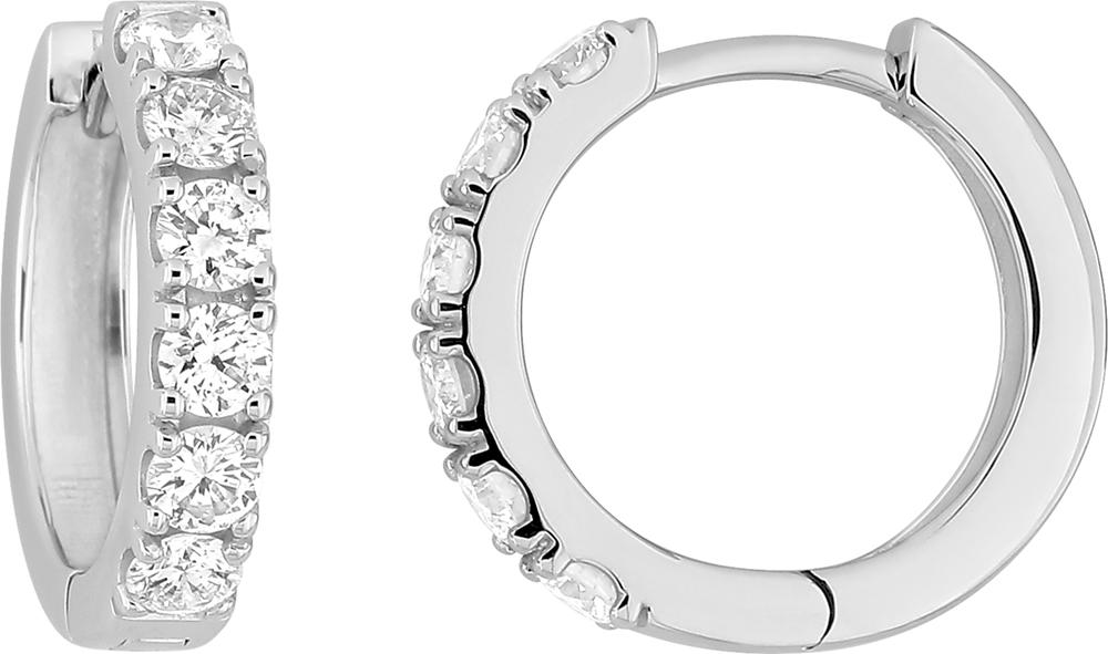 DS2039.21 - Earrings - 18CT WHITE GOLD