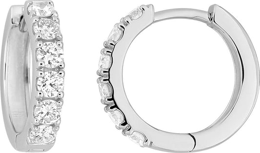 DS2039.21 - Earrings - 18CT WHITE GOLD