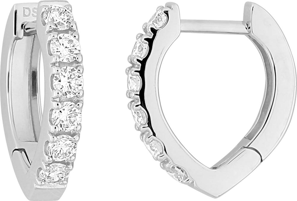 DS2040.21 - Earrings - 18CT WHITE GOLD