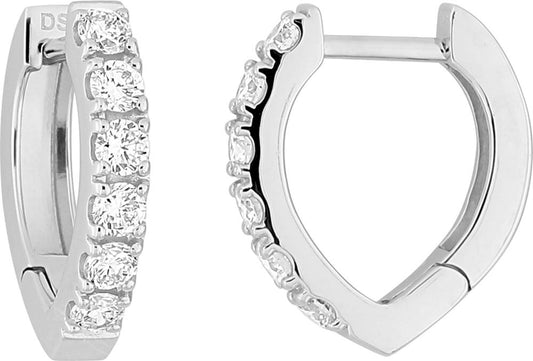 DS2040.21 - Earrings - 18CT WHITE GOLD