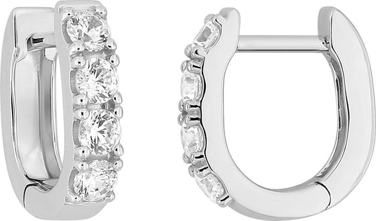 DS2041.21 - Earrings - 18CT WHITE GOLD