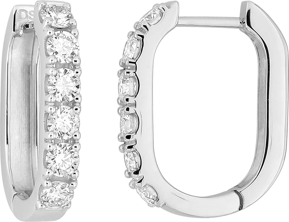 DS2043.21 - Earrings - 18CT WHITE GOLD