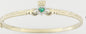 GFCBR002GR - BANGLE BRACELET GR CLUSTER CELTIC BAND CLADDAGH