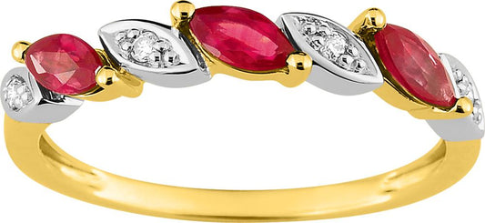 MBA10BRB4 - Rings - 18CT YELLOW GOLD