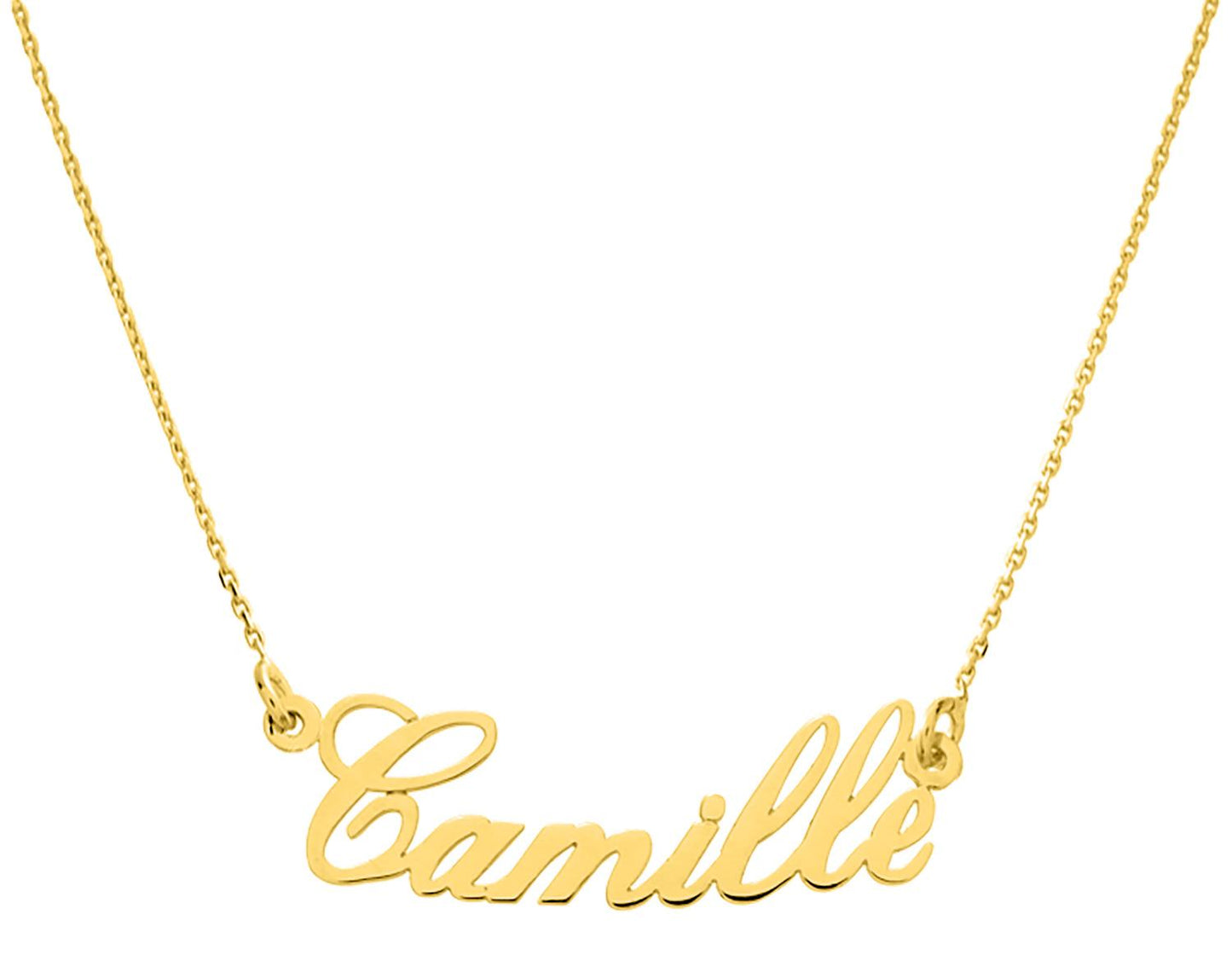 PRENOM9K1 - Necklaces - 9CT YELLOW GOLD