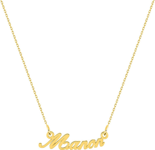 PRENOM9K3 - Necklaces - 9CT YELLOW GOLD
