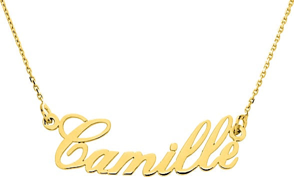 PRENOMPL1 - Necklaces - GOLD PLATED