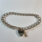 S0227 - BRACELET CHARM CURB OVAL LOOSE LADIES