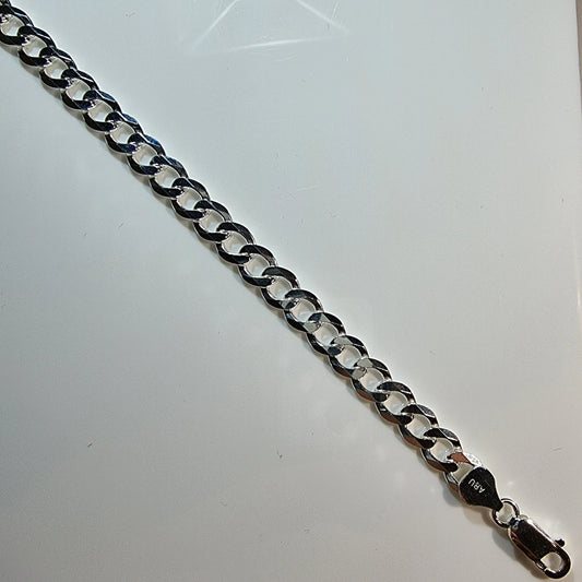S05000 - CHAIN CURB FLAT DC BRACELET