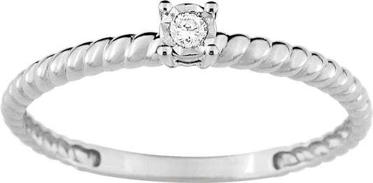 S12.00101 - Rings - 9CT WHITE GOLD
