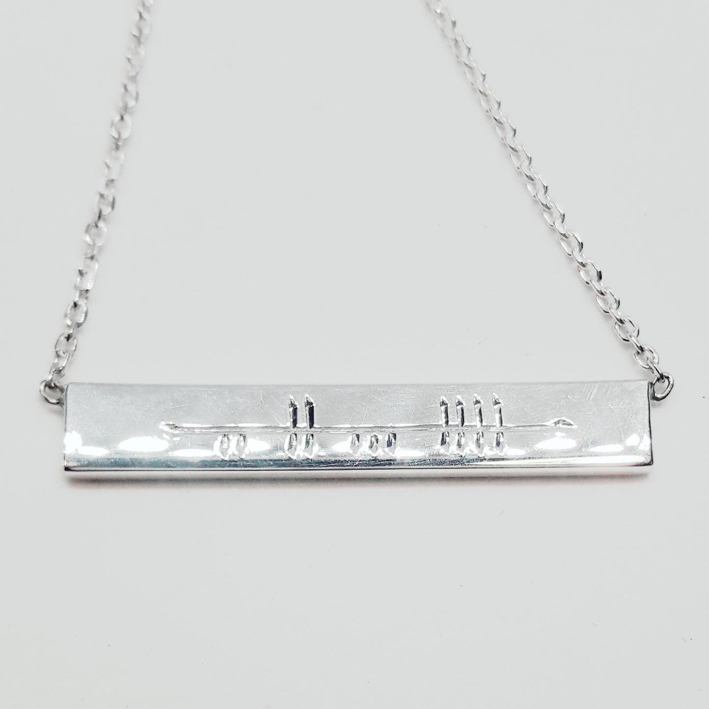 SCP176ALOVE - PEND OGHAM HORIZONTAL LOVE INGOT