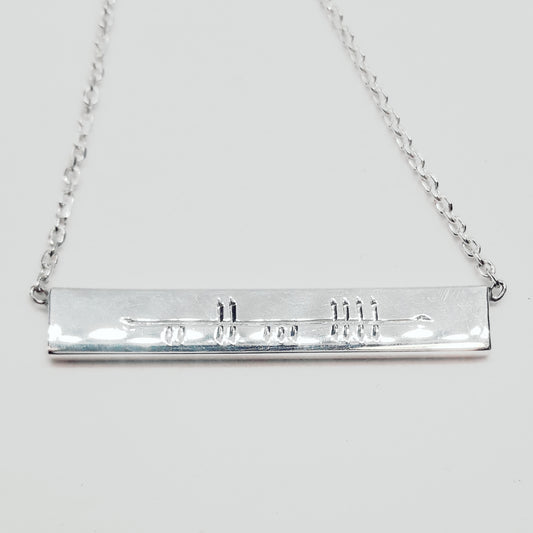 SCP176ALOVE - PEND OGHAM HORIZONTAL LOVE INGOT