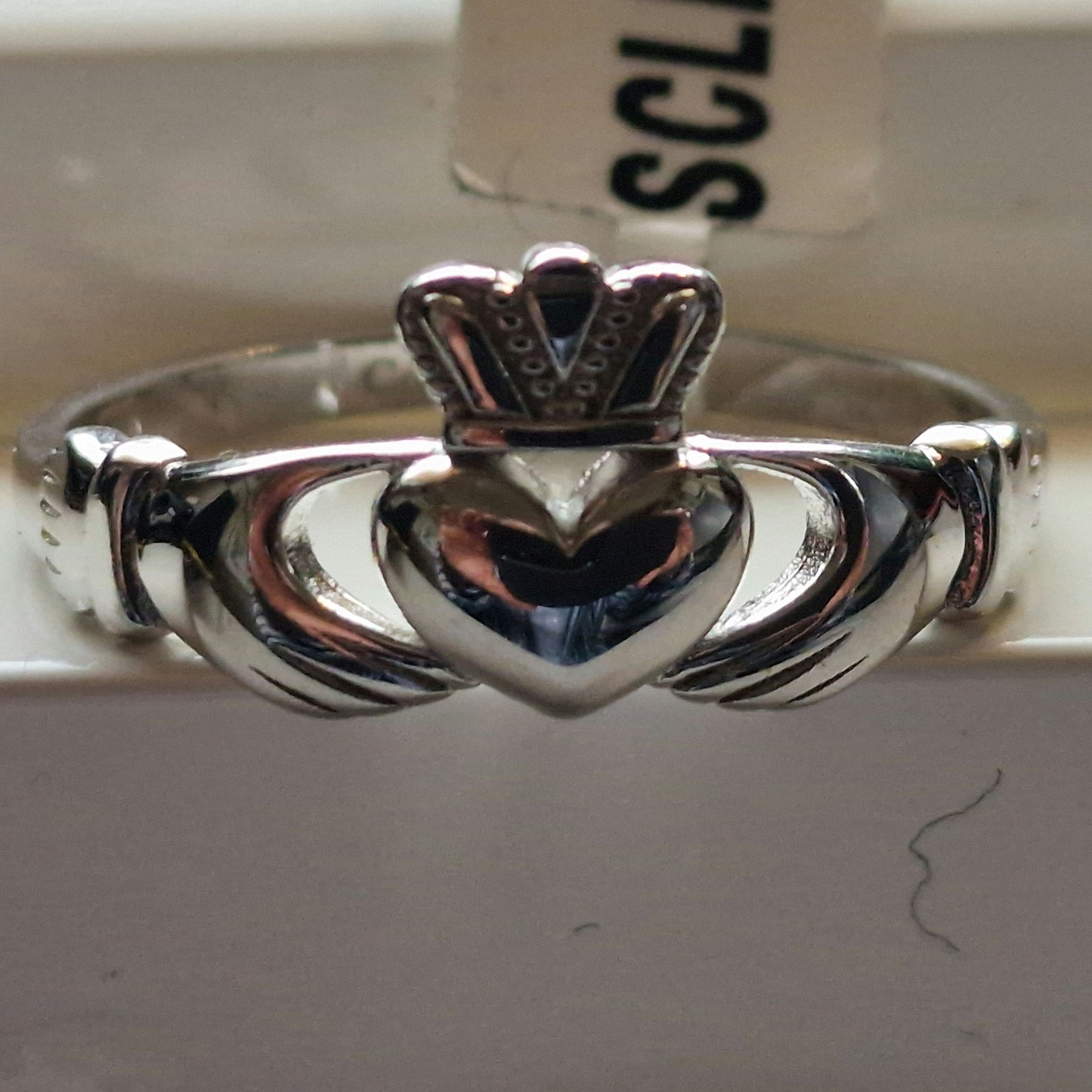 SCLR33 - RING CLADD PLAIN LARGE HEART