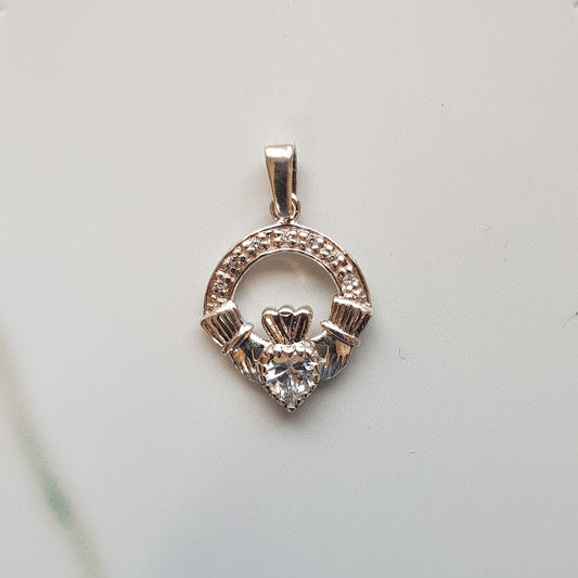 SCP030GR - PEND GREEN CLADD & CZ CHIP