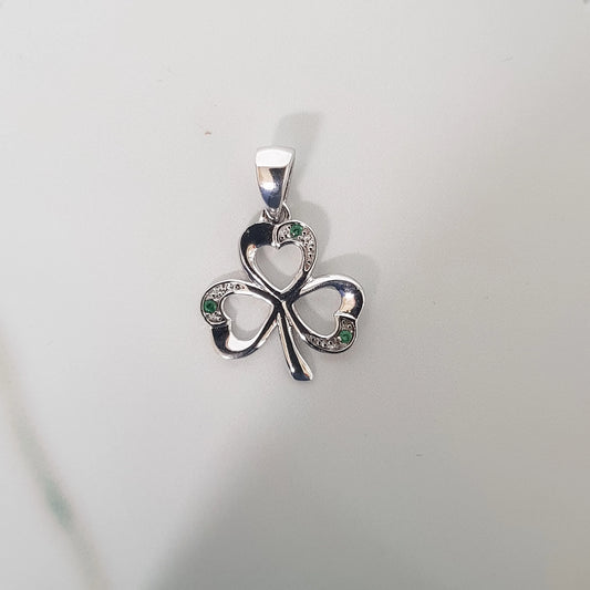 SCP038GR - PEND GREEN SHAMROCK