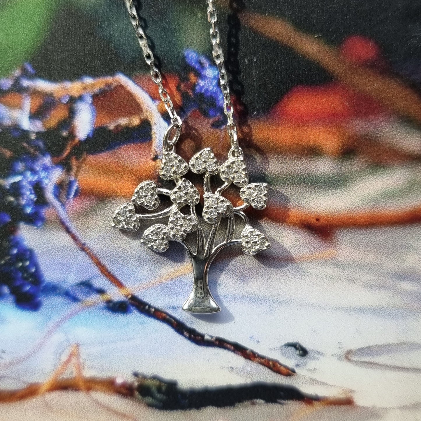 SCP231 - PEND NECKLETTE TREE OF LIFE OAK TREE