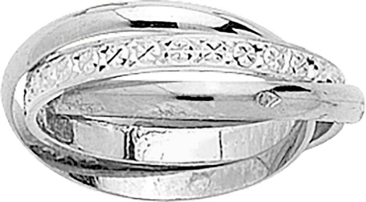 TR43225G - Rings - 18CT WHITE GOLD