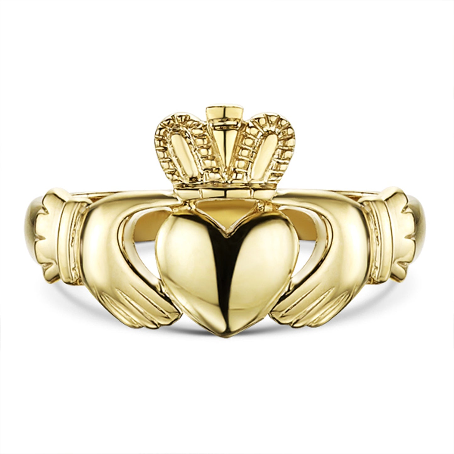 CLR07 - RING CLADD PLAIN GENT