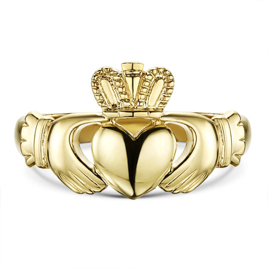 CLR07 - RING CLADD PLAIN GENT