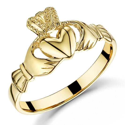 CLR20 - RING CLADD PLAIN RED KID
