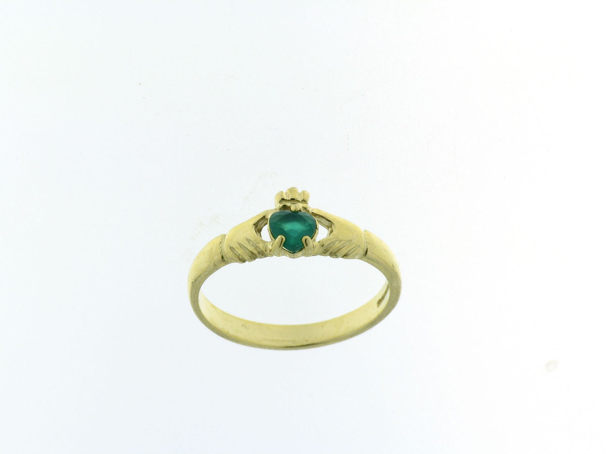 CLR37GR - RING GREEN CLADD CLA